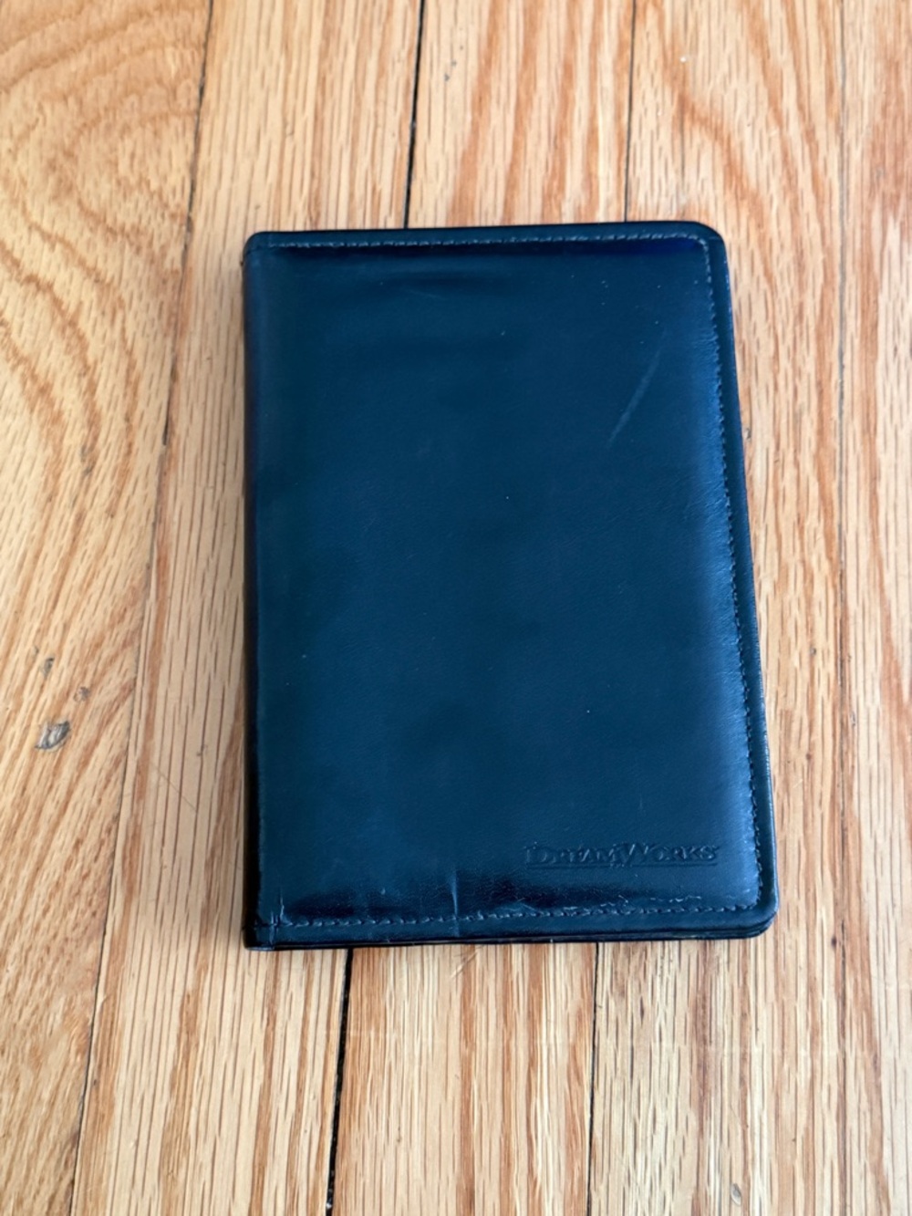 DREAMWORKS Black Leather Picture holder